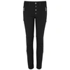 HIGH WAY-WARD BLACK SLIM-LEG TROUSERS