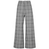 SEA NY BACAL CHECKED HIGH-WAISTED TROUSERS