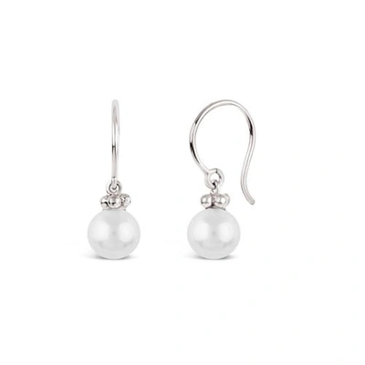 Dinny Hall Silver Pearl Drop Earring