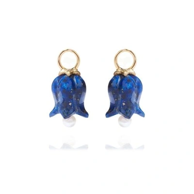 Annoushka Lapis Lazuli Tulip Earring Drops In Gold