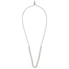 FALLON MICRO PEARL RHODIUM-PLATED BRASS CHOKER