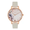 OLIVIA BURTON WATERCOLOUR FLORALS ROSE GOLD-PLATED WATCH