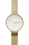 SKAGEN KAROLINA MESH STRAP WATCH, 38MM,SKW2722