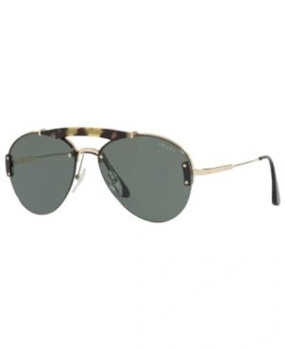 Prada Sunglasses, Pr 62us 32 In Green