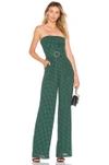 HOUSE OF HARLOW 1960 HOUSE OF HARLOW 1960 X REVOLVE DOMINIQUE JUMPSUIT IN GREEN.,HOOF-WC16
