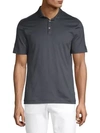 DAN WARD Classic Cotton Jersey Polo,0400099055417