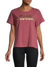 MARC JACOBS Graphic Short-Sleeve Cotton Tee,0400099213879