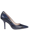 ANNA F SNAKESKINNED PUMPS,10661627