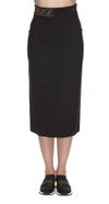 FENDI STRETCH MIDI SKIRT,10660887