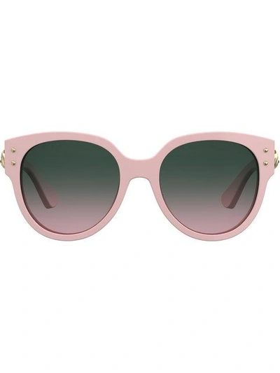 Moschino Eyewear Teddy Bear Sunglasses In Pink