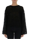 CHLOÉ SEE BY CHLOÉ LACE TRIM SWEATER