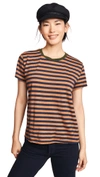 VELVET Peace Stripe Tee