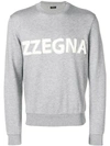 Z ZEGNA LOGO KNIT JUMPER