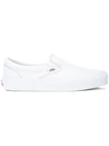 Vans Vault Og Classic Slip On Lx Sneakers In White