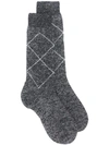 PARIS TEXAS shimmer socks