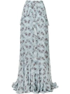 ERDEM floral flared maxi skirt
