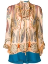 ETRO ETRO PAISLEY PRINT BLOUSE - YELLOW