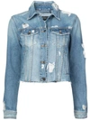 VERONICA BEARD CROPPED DENIM JACKET