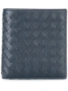 BOTTEGA VENETA INTRECCIATO WEAVE BIFOLD WALLET