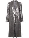 ALICE AND OLIVIA ANGELA LONG SEQUIN COAT