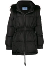 PRADA PRADA PADDED COAT - BLACK