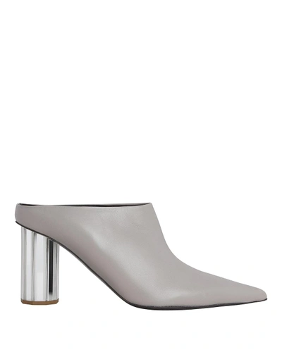 Proenza Schouler 90mm Pointy Leather Mules