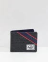 HERSCHEL SUPPLY CO ROY WALLET WITH RFID - NAVY,10363-02177-OS