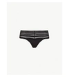 DKNY CLASSIC COTTON STRETCH-JERSEY THONG