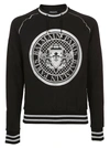 BALMAIN LOGO SWEATSHIRT,10662720