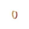 ROSIE FORTESCUE 18kt gold-plated single hoop