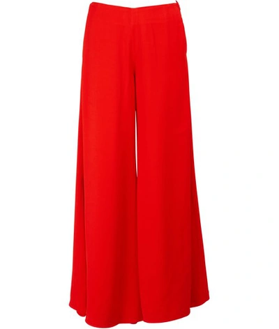 Aalto Large Trousers In Red
