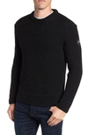 Canada Goose Men's Rutledge Crewneck Sweater With Pocket In Black