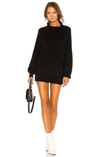 Free People Softly Structured Tunic In Black