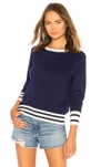 EQUIPMENT AXEL CROPPED TENNIS SWEATER