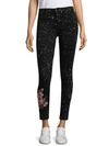 JOE'S Embroidered Floral Ankle Jeans,0400097865648