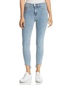 RAG & BONE RAG & BONE/JEAN HIGH-RISE STEP-HEM ANKLE SKINNY JEANS IN CLEAN PORTLAND,W1566K520CPO