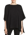 CAPOTE EMBELLISHED PONCHO TOP,FAY83