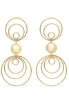 ARME DE L'AMOUR GOLD-PLATED EARRINGS