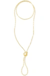 ARME DE L'AMOUR GOLD-PLATED NECKLACE