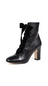 LK BENNETT Maxine Lace Up Ankle Boots