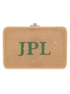 JUDITH LEIBER SLIM SLIDE CUSTOMIZABLE MONOGRAM BAG