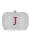 Judith Leiber Slide Lock Bag In Metallic