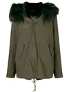 MR & MRS ITALY TRIMMED HOODED PARKA