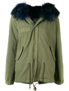 MR & MRS ITALY TRIMMED HOODED PARKA