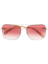 CHLOÉ square frame sunglasses