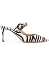 AQUAZZURA ZEBRA MULES