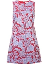 ALICE AND OLIVIA FLORAL PRINT MINI DRESS