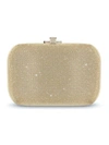 Judith Leiber Slide Lock Customizable Monogram Bag In Metallic