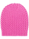 DANIELAPI DANIELAPI CHUNKY KNIT BEANIE - PINK