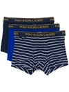 POLO RALPH LAUREN POLO RALPH LAUREN LOGO STRIPE BOXERS - BLUE